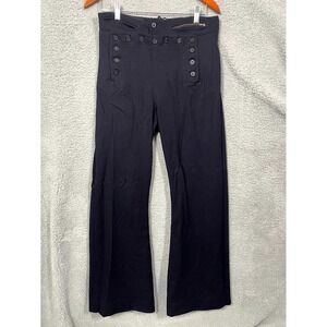 Vtg 40s Cracker Jack Pants Men 30x30 Navy Uniform Blue Wool 13 Button Sailor USN